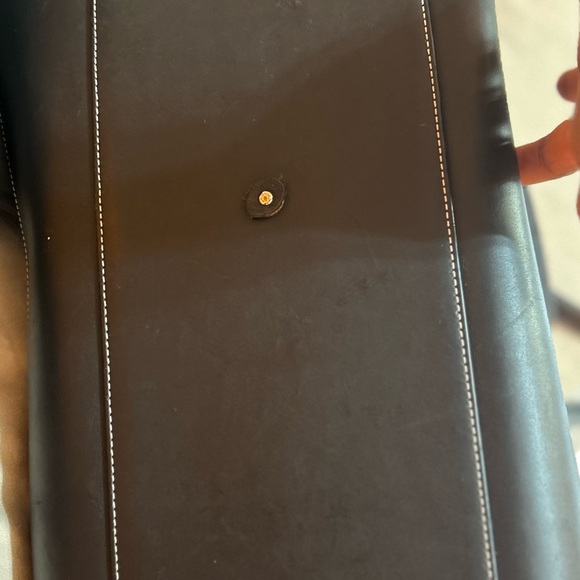 Black Coach Signature 2-way Boston Travel Duffel Bag - Picture 5 of 7